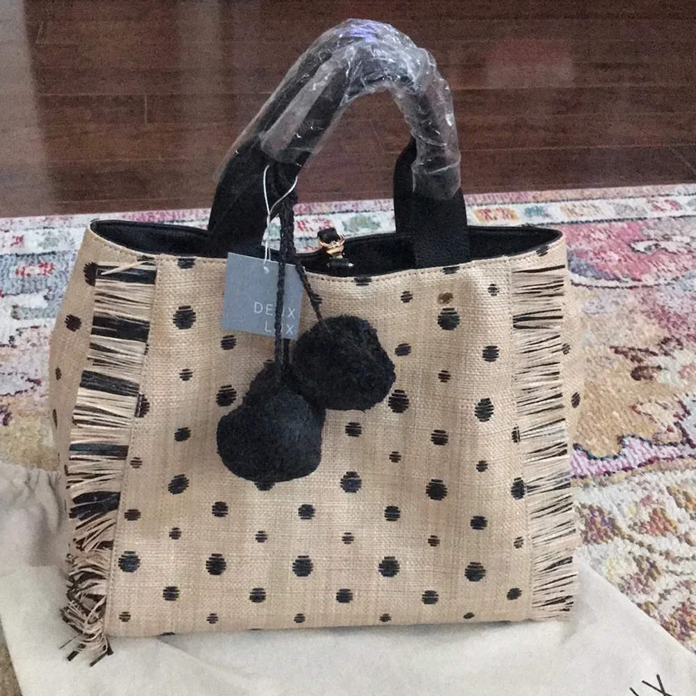 Straw tote - Picture 1 of 8